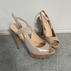 Size 7 Guess Strappy Heels